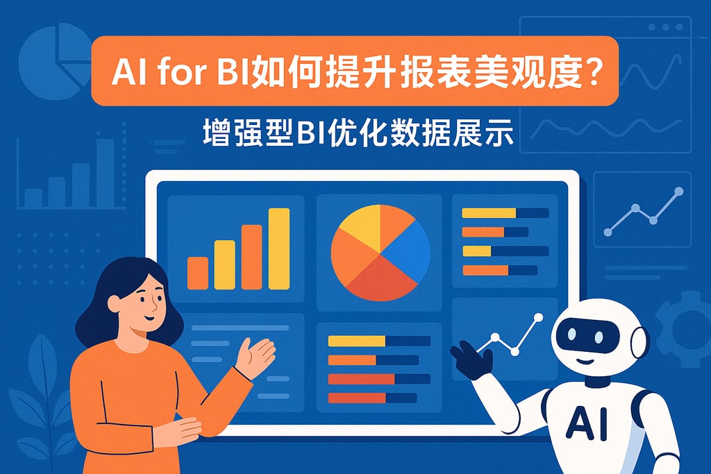 AI For BI如何提升报表美观度？增强型BI优化数据展示